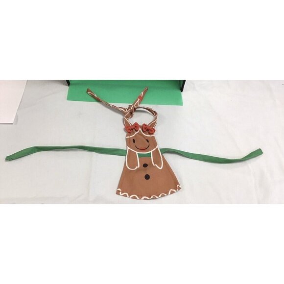 Girls Ginger Bread Play Set Apron, Hat and Doll Apron - Picture 3 of 3